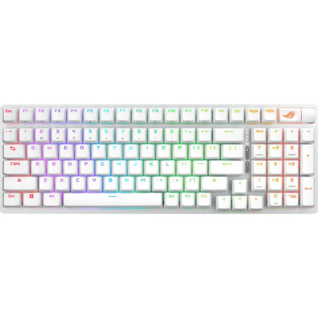 Клавиатура ASUS ROG Strix Scope II 96 Wireless Moonlight White (NX Snow)